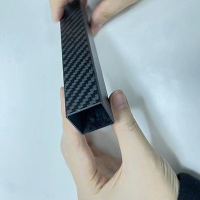 High Modulus Carbon Fiber Tube Độ bền cao 3k Square 30*30*28*28