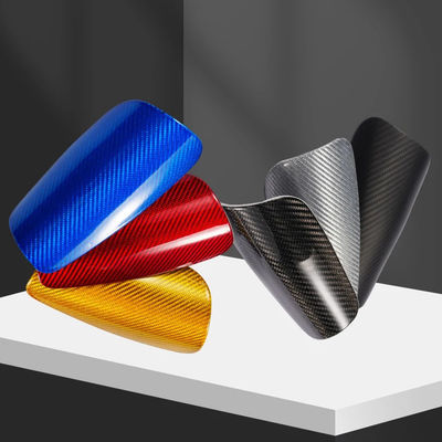 Carbon Fiber Twill Matt Người lớn Bóng đá Bóng đá Shin Guard Tay áo nhỏ màu vàng / đen OME