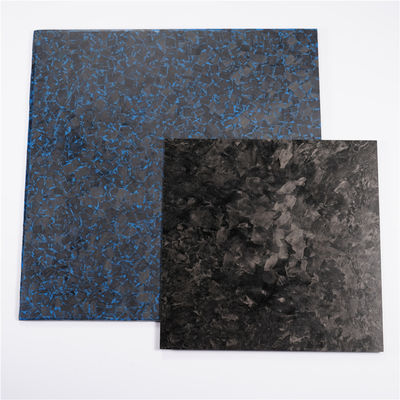 Bảng sợi carbon rắn mỏng màu xanh Đen 6.0mm 8.0mm 10.0mm