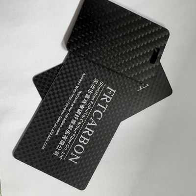 Dịch vụ gia công sợi cacbon Thẻ kinh doanh in khung cắt CNC Phần cho xe RC Shin Card