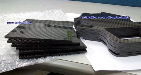Carbon Fiber Look Mixed Fiberglass Plate Bảng bảng 1mm