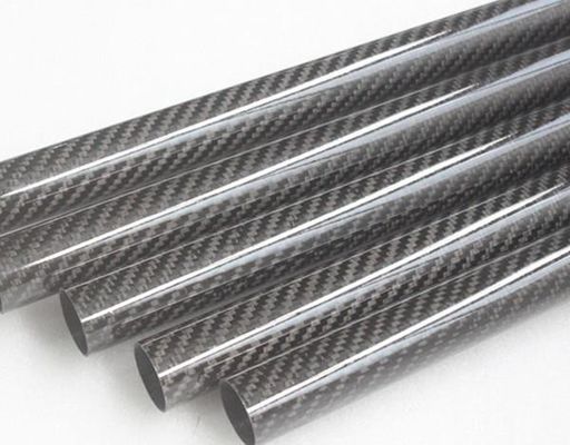 3K ống sợi cacbon phẳng mat hoặc bóng 26mm 27mm 28mm 29mm 30mm 3 4 Inch 3 Inch