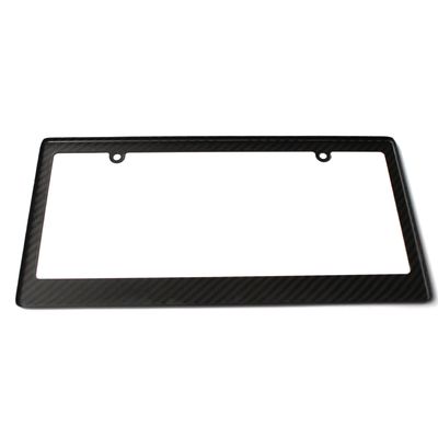4 lỗ sợi cacbon tấm giấy phép khung xe máy mỏng tiêu chuẩn Mỹ