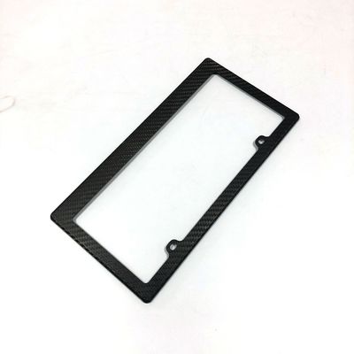 4 lỗ sợi cacbon tấm giấy phép khung xe máy mỏng tiêu chuẩn Mỹ