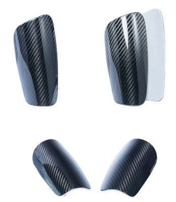 Football Shin Guard Holder Carbon Fiber 3K Twill Bảo vệ cơ bản Shin