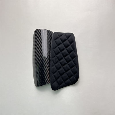 Football Shin Guard Holder Carbon Fiber 3K Twill Bảo vệ cơ bản Shin