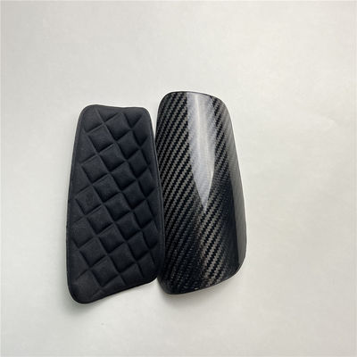 Football Shin Guard Holder Carbon Fiber 3K Twill Bảo vệ cơ bản Shin