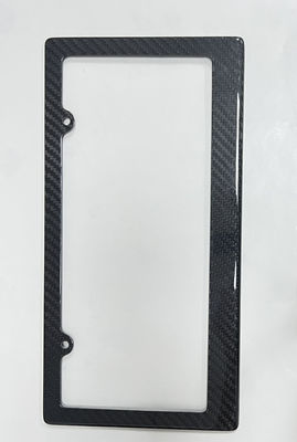 3K Twill Carbon Fiber Car Carbon Fiber Plate Holder Carbon Fiber Số tấm số