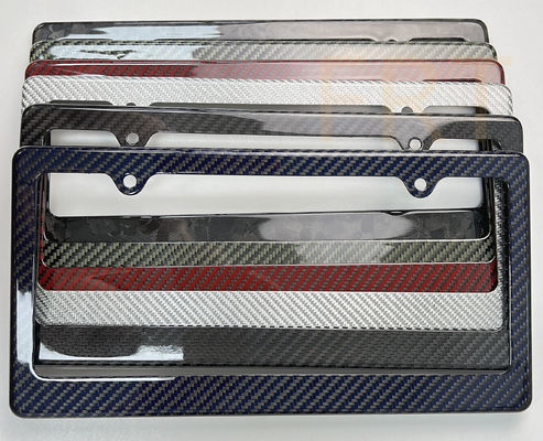 3K Twill Carbon Fiber Car Carbon Fiber Plate Holder Carbon Fiber Số tấm số