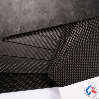 Bảng sợi carbon rắn mỏng màu xanh Đen 6.0mm 8.0mm 10.0mm