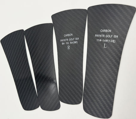 Đơn vị hóa bóng đá Carbon Fiber Insoles 3k Twill Matte Carbon Fiber Plate 1.0mm 0.8mm