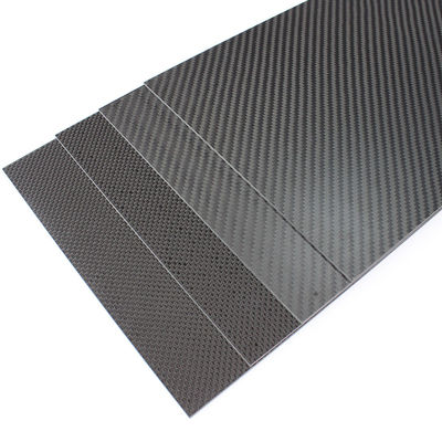 Độ dày 10mm 5mm 3mm Carbon Fiber Plate 3k Twill Weave cho Rc Helicopter Quadcopter Multicopter