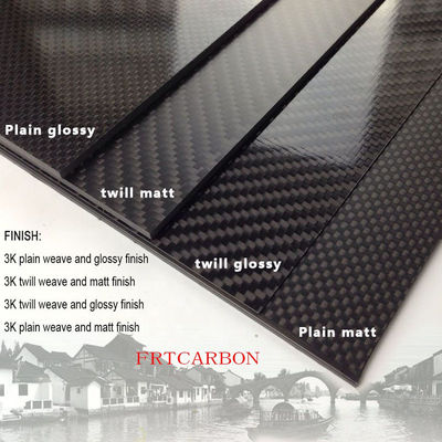 100% tấm sợi cacbon thực 1mm 2mm 3mm 4mm tấm sợi cacbon nhân tạo