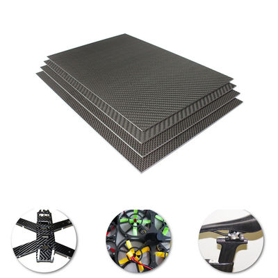 1 16&quot; 1 8&quot; 1 14 inch Carbon Fiber Composite Sheet Forged Board Mixed Disorderly Texture (Bảng kết hợp sợi cacbon rèn)