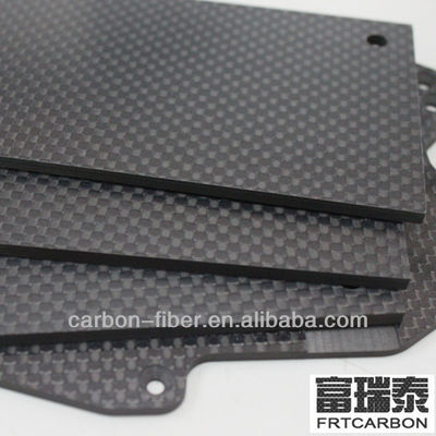 CNC cung cấp cắt Carbon fiber sandwich composite board/sheet từ nhà máy / nhà sản xuất / nhà cung cấp sợi carbon FRT