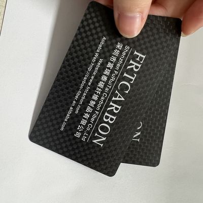 Dịch vụ gia công sợi cacbon Thẻ kinh doanh in khung cắt CNC Phần cho xe RC Shin Card