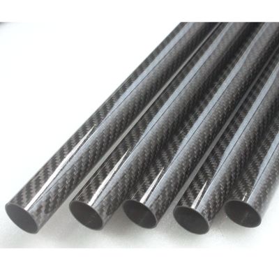 3 4&quot; 3 8&quot; 3k Carbon Fiber Tube 10mm 12mm 15mm 18mm 22mm 30mm 40mm 50mm