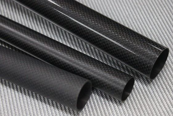 3 4&quot; 3 8&quot; 3k Carbon Fiber Tube 10mm 12mm 15mm 18mm 22mm 30mm 40mm 50mm