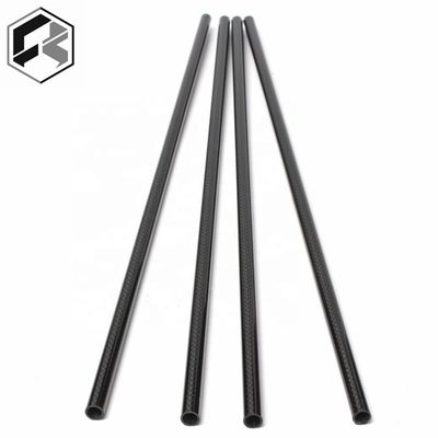3 4&quot; 3 8&quot; 3k Carbon Fiber Tube 10mm 12mm 15mm 18mm 22mm 30mm 40mm 50mm