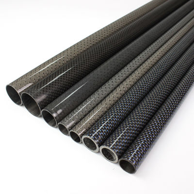 7mm 8mm Od Carbon Fiber Tube Frame Màu trắng