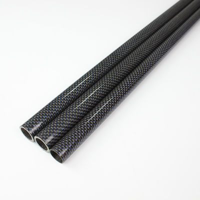 3mm 4mm 5mm Carbon Fiber Tube Pole Vault poles cho khung xe đạp carbon 30x28x1000mm