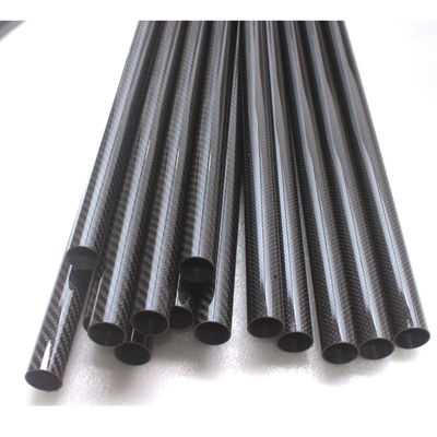 3mm 4mm 5mm Carbon Fiber Tube Pole Vault poles cho khung xe đạp carbon 30x28x1000mm