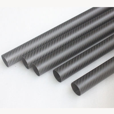 3mm 4mm 5mm Carbon Fiber Tube Pole Vault poles cho khung xe đạp carbon 30x28x1000mm