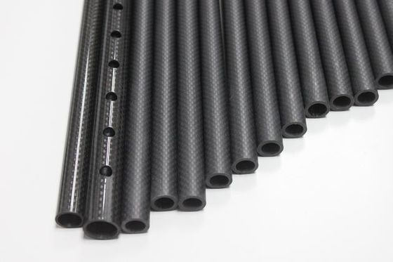 Đường ống sợi cacbon tổng hợp nhỏ OD tròn 9mm 10mm 11mm 12mm 14mm 15mm 16mm