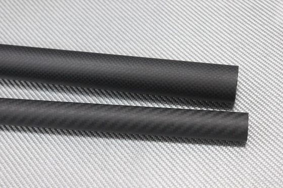 Đường ống cấu trúc bằng sợi carbon hình tròn 13mm 14mm 15mm 16mm 18mm 19mm