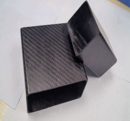 10mm Carbon Fiber Square Tube 20mm Hot Press Molding